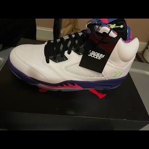 Never worn Jordan 5s bel air